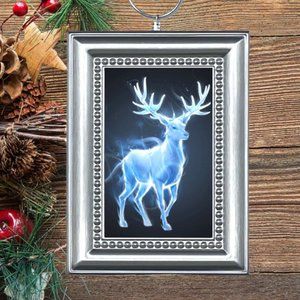 Harry Potter Expecto‎ Petronum Stag Deer Patronus Charm Christmas Tree Ornament